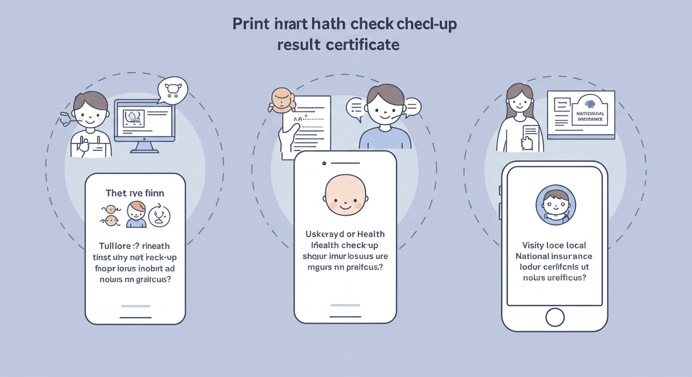 영유아 건강검진 결과표에 어울리는 이미지 사진
