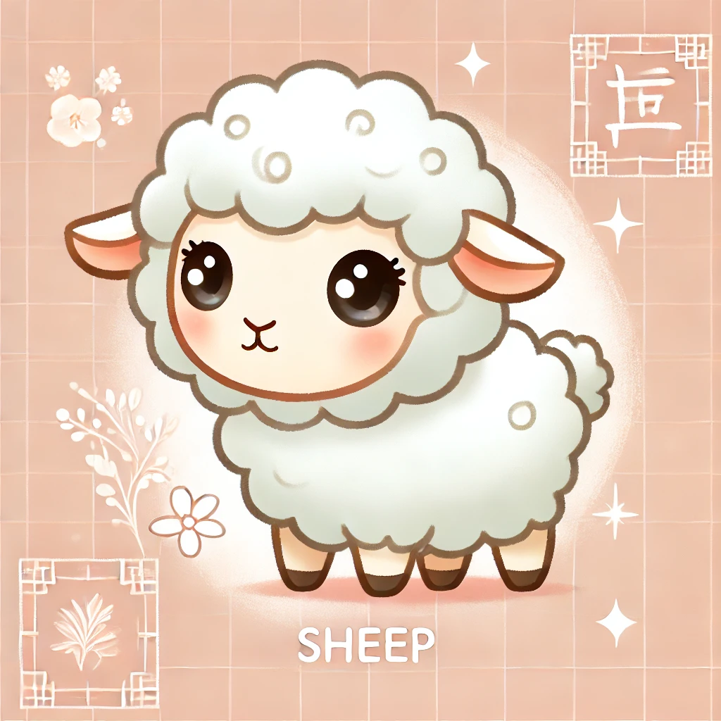 귀여운 양이 있는 그림