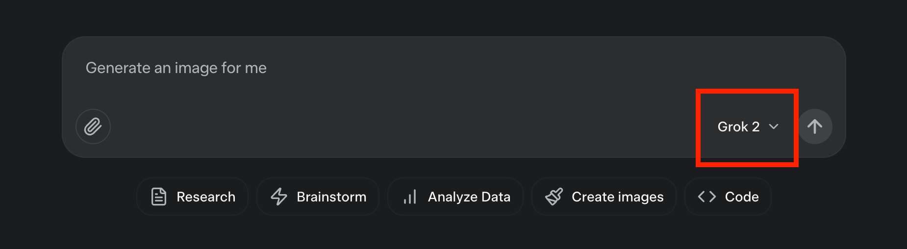 그록3 홈페이지 화면