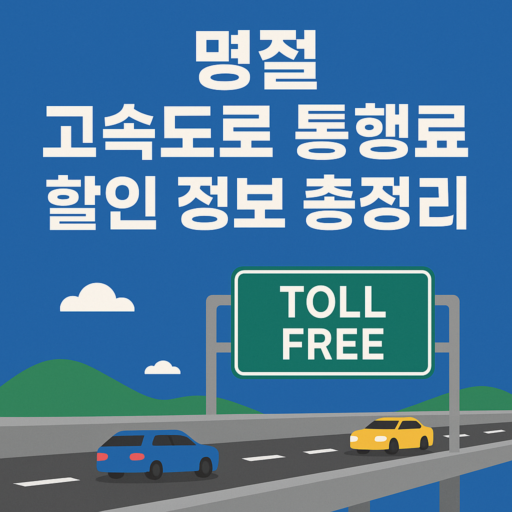 명절 고속도로 통행료 썸네일