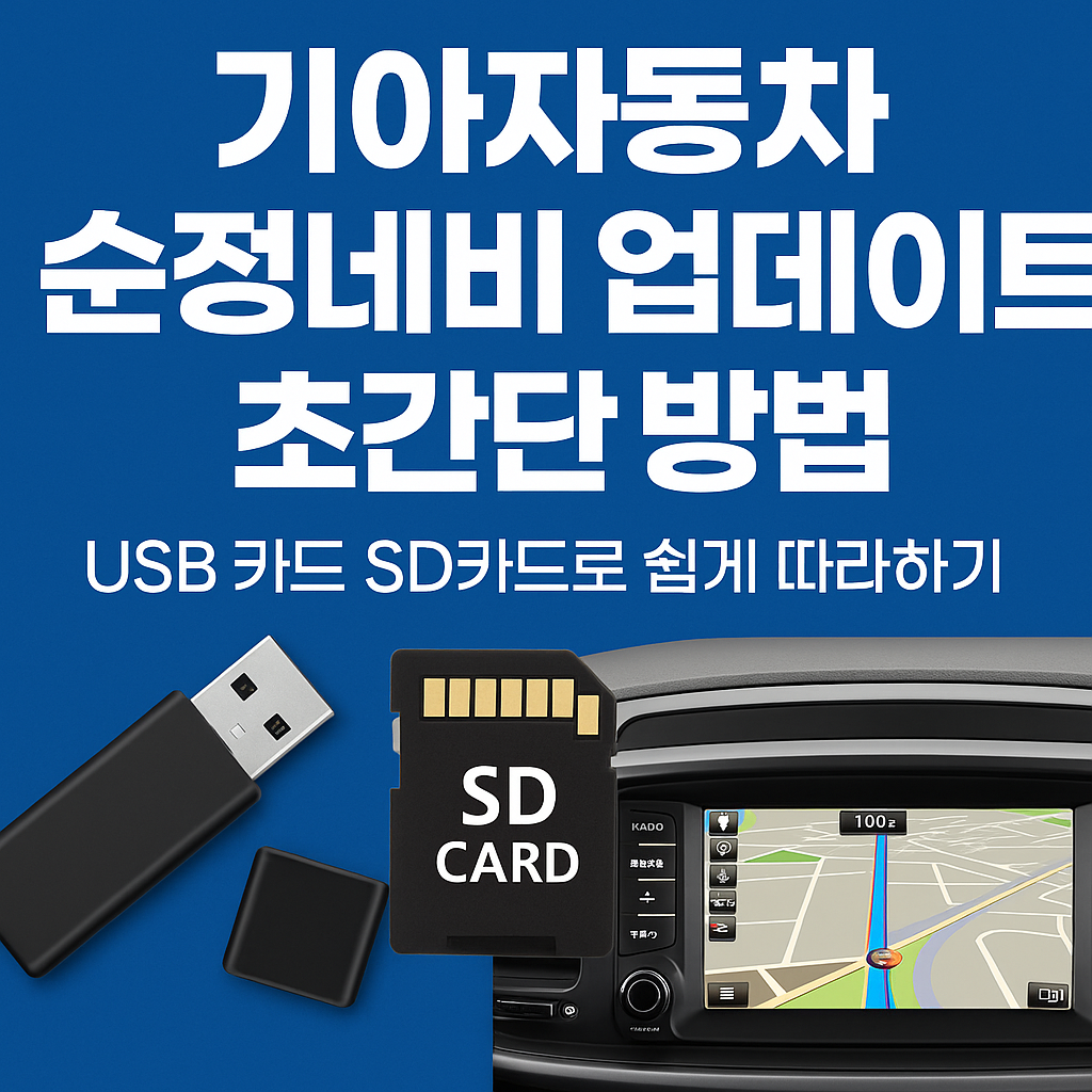 기아 순정네비 업데이트