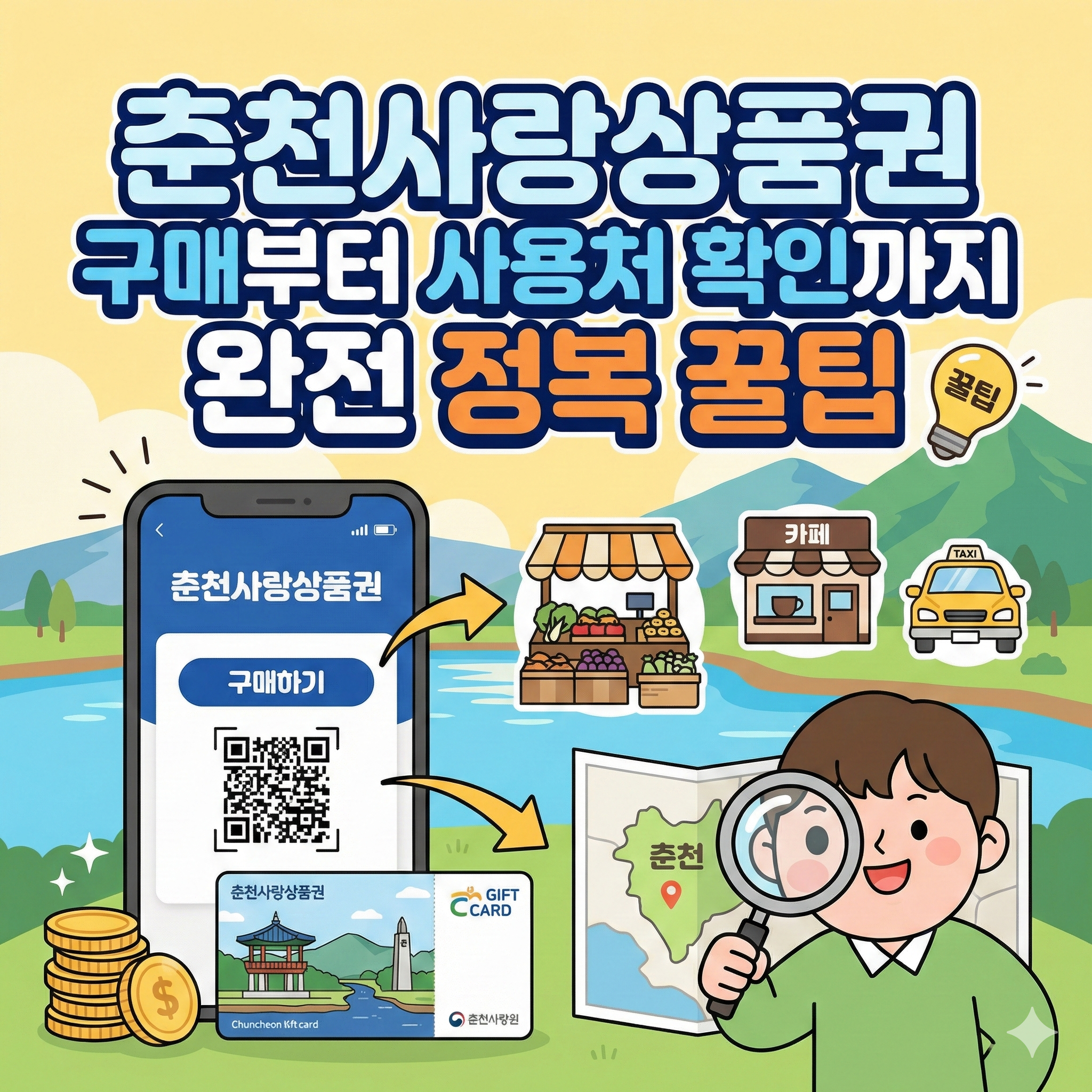 춘천 사랑 상품권 구매부터 사용처 확인까지 썸네일