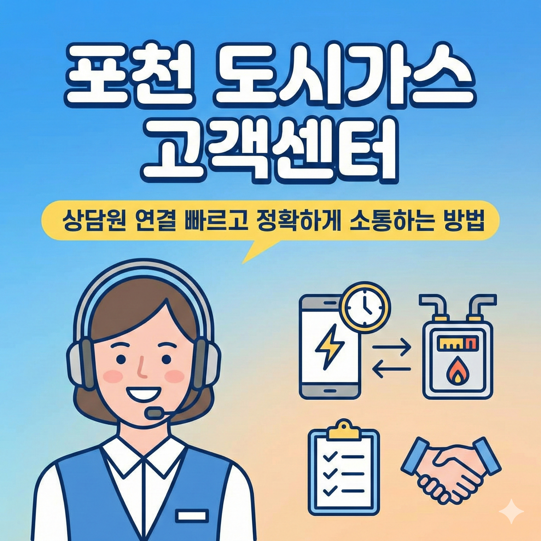 포천 도시가스 고객센터 썸네일 이미지