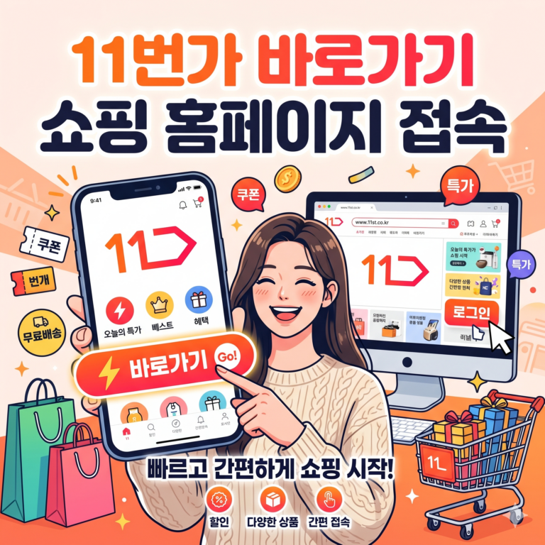 11번가 바로가기 쇼핑 홈페이지 접속 썸네일