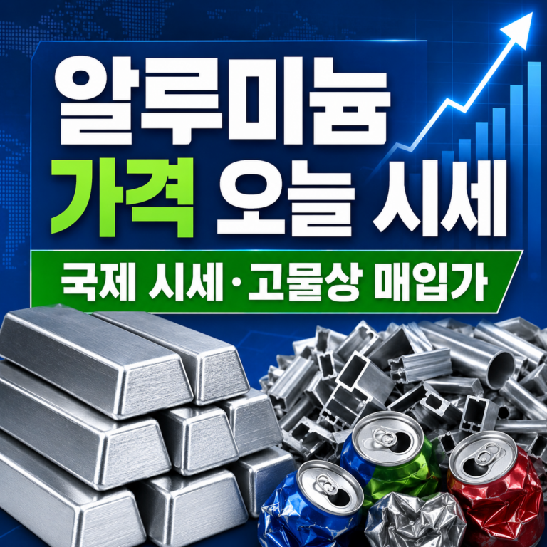 알루미늄 가격 오늘 시세 썸네일