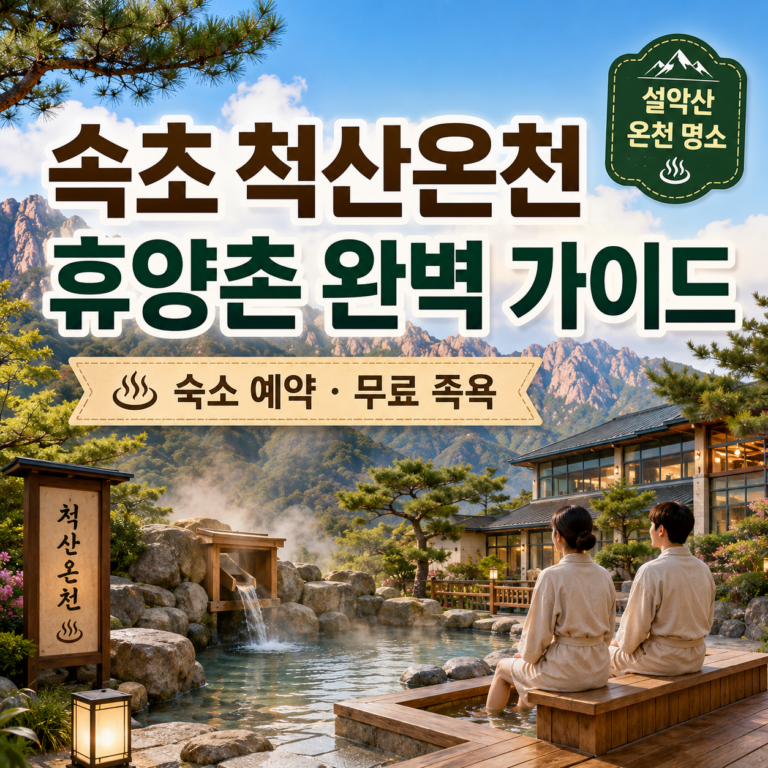 속초 척산온천 휴양촌 썸네일