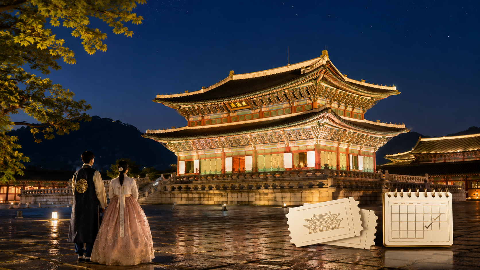 2026 경복궁 야간개장 글에 어울리는 이미지