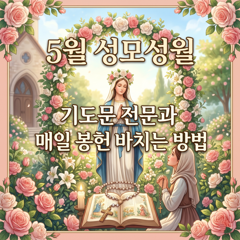 5월 성모성월 기도문 썸네일