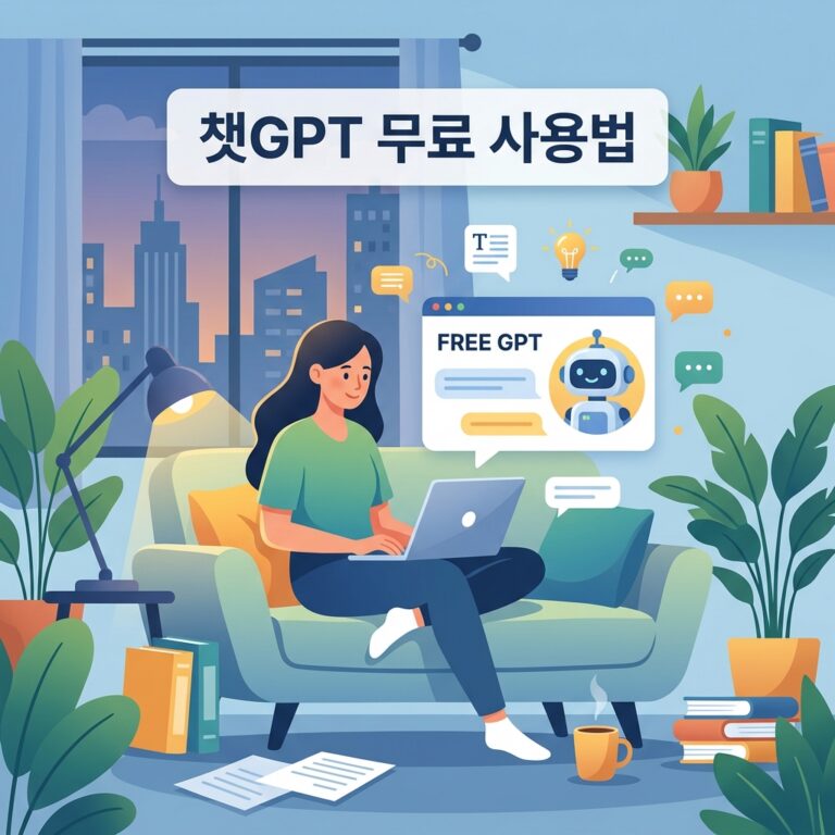 ai thumbnail illustration 챗GPT 무료 사용법 1784805765