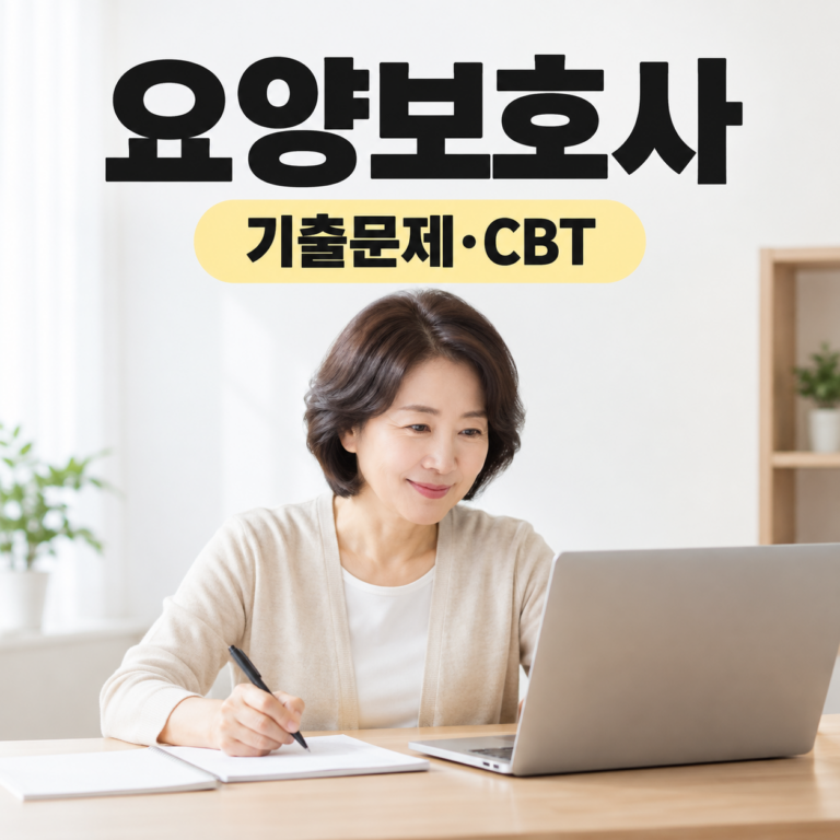 요양보호사 기출문제 CBT 썸네일